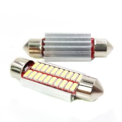 China High performance C5W aluminum canbus 4014SMD led light festoon for sale