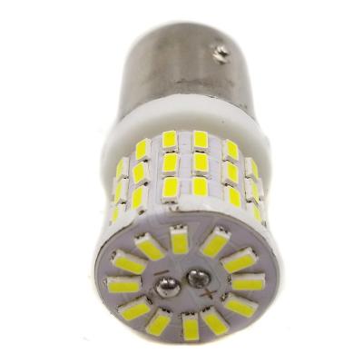 China Automotive Metal+Ceramic S25 led bulbs brakes signal light 1157 57smd 3014 p21w led for sale