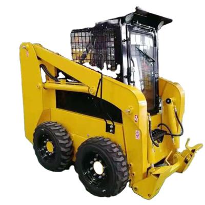 China Construction worksÂ   0.41CBM 3200kg mini skid steer xf65 loader skid steer 870kg 900kg for sale