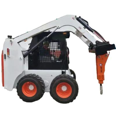 China Construction worksÂ   0.56CBM working weight 3550kg skid steer loader xf80 rated load weight 1050kg 1000kg skid steer loader for sale