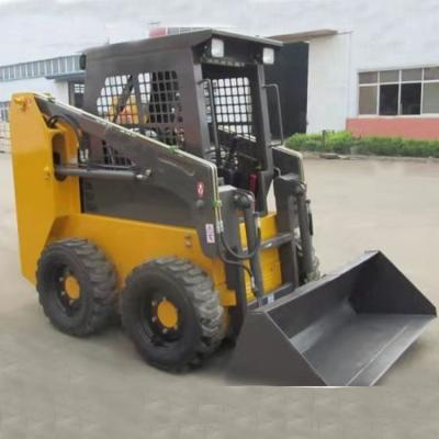 China Construction worksÂ   Hot Earthmoving Machinery Mini Wheel Loader 0.6m3 Bucket Loader Skid Beef for sale