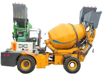 China Factory 1.6m3 2m3 3.5m3 4m4 Self Loading Mobile Concrete Mixe Pump Truck / Concrete Mixer / Concrete Mixer for sale