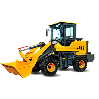 China Factory load capacity wheels drive mini excavator loader by construction machinery factory for sale