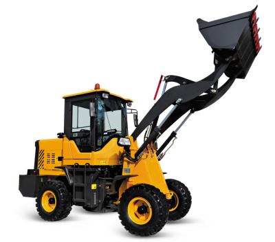 China Factory wheel loader construction machine 0.8 ton 1 ton 2 ton 3 ton 5 ton wheel loader articulated front end loaders 2021 for sale