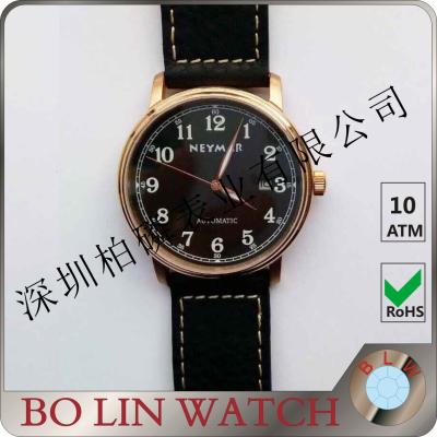 China Slim / Thin Style Bronze Mens Watch Ladies With CuSn8 Case Buckle for sale