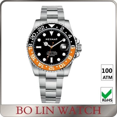 China Unqiue Design Nice Ladies Dive Watch , Stainless Steel Waterproof Watches For Diving for sale