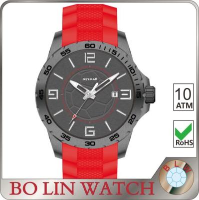 China LightWeight Silicon Straps Carbon Fiber Watches Fitting Sport One Year Warranty for sale