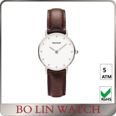 China Advertising Slim Womens Minimalist Wrist Watch Quartz Sr626sw Movement for sale