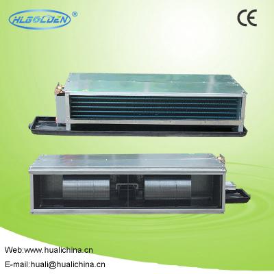 China Verborgen Type/Opgeschorte de Roleenheid van de Plafond Horizontale Ventilator met Waterharder Te koop