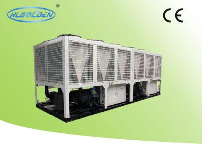 China R407C Refrigerant Air Cooled Screw Chiller , High Effiency Chiller 380V 3ph 50Hz for sale