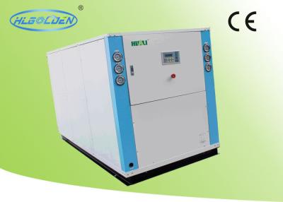 China High efficiency Water Cooling Chiller box type R22 / R407C / R410A Refrigeration for sale