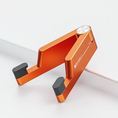 China Hot Selling Adjustable Universal Aluminum Foldable Cell Phone Stand Tablet Phone Holder Desk Phone Stand for sale