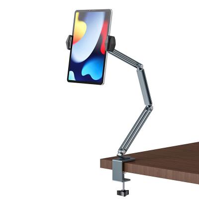 China Flexible With Stand Hot Selling Universal Tablet Long Arm Stand For High Quality Aluminum Tablet Phone Holder And Phone Stand for sale