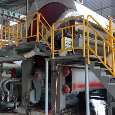 China 1575mm toilet paper machine and paper making machine 3-5t/d toilet paper roll making machine for sale