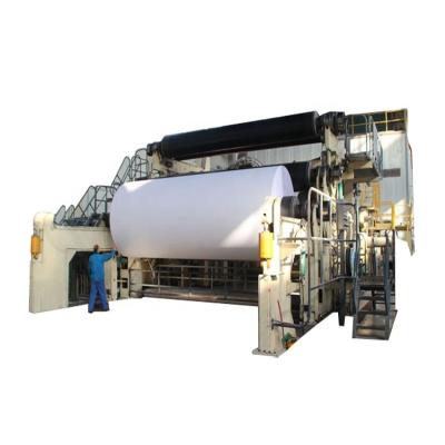 China Paper machine long life relationship oriented notebook/A4/printing/writing/copy/exercise/crop book/bond paper making machine for sale for sale