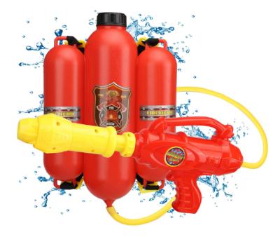 China Extinguisher Backpack Water Gun Kids Summer Water War Game Plastic Dipping Toy for sale