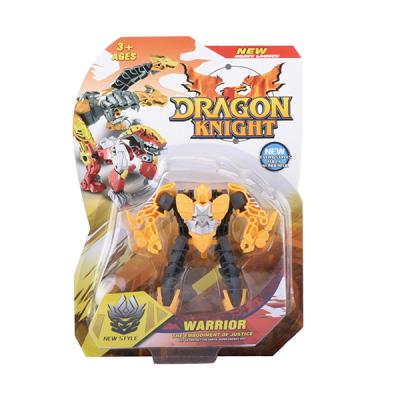 China Cartoon Toy Dragon Tyrannosaurus Beast Warrior Deformed Dinosaur Action Figure For Boys for sale