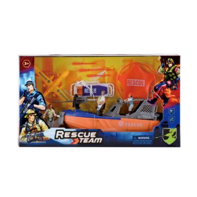 China Cartoon Toy New Arrival Mini Figures Military Duty Police Fire Rescue Team Action Number Set For Kids for sale