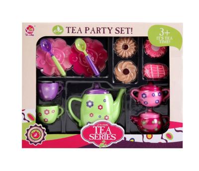 China PVC Plastic Kids Pretend Play Restaura Toy Set, Cup Toy Set, Kid Kitchen Tea Set DIY Kettle Game for sale