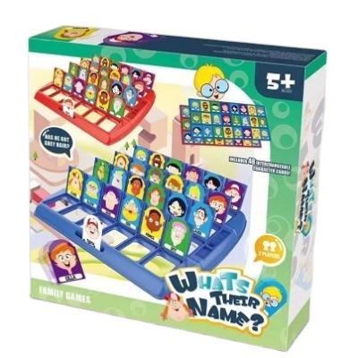 China WHAT'S THEIR NAME BOARD GAME FUN GUIDING KIDS CHILDREN'S GUESS WHO PARTY TOY NEW 82*33.5*66.5cm for sale