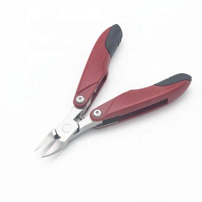 China Fold Black And Red Multifunction Folding Dead Skin Scissors Foot Care Scissors for sale