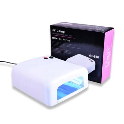 China Plastic 36W 120s Easy To Use Gel Curing Nail Dryer UV Lamp Hand And Foot for sale