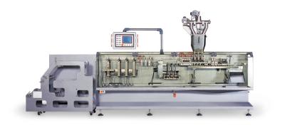 China Horizontal 3 Sides Sealing Stand Up Pouch Packing Machine for sale