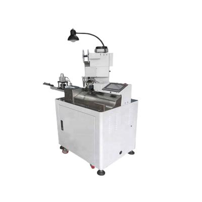 China Full automatic double terminal crimping crimping machine for electronic wire splice machine on sale for sale