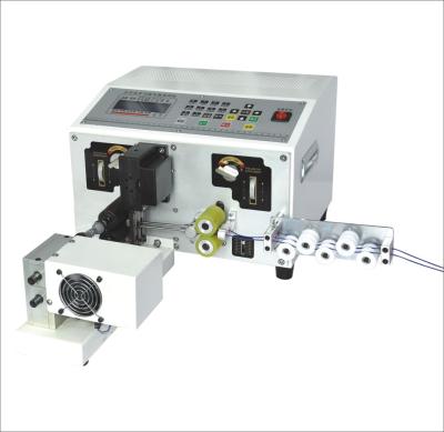 China 2021 Automatic Wire And Cable Stripper Cutting Machine Cable Stripping Twisting Machine Patch Cord for sale