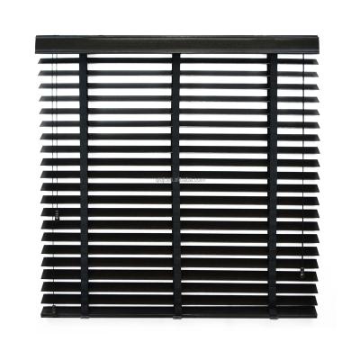 China Eco-Friendly Minimalist Wooden Shutter Sun Shade Ladder Tape Natural Wooden Horizontal Blinds For Home Windows Tea Room Living Room for sale