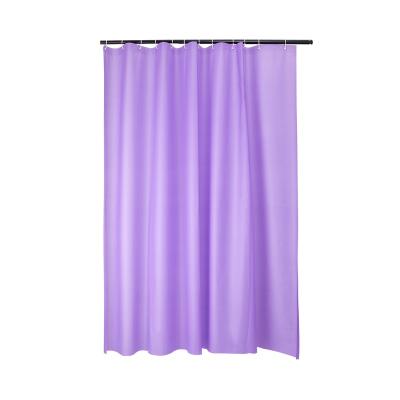 China Durable Colorful PEVA PVC Shower Curtains For Bathroom Waterproof Antimicrobial Rust Resistant Liner Bathroom Tub Curtain for sale