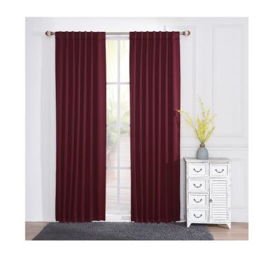 China New 2022 Viable Design Pattern Darkening Insulation Blackout Curtains For Living Room Bedroom Floral Print Curtains for sale