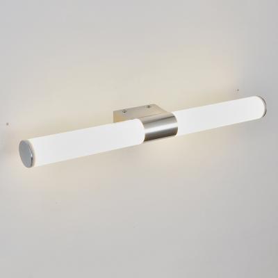 China Modern Sensitive Linear Tube Design Hotel Wall Lamp Shape Bathroom Lighting IP44 Waterproof Bathroom Vanity Light Led Mirror Light 600 for sale