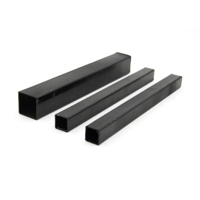 China Structure Pipe Factory Price Black Steel Square Pipe Structural Square Tube 20mmx20mm Steel for sale