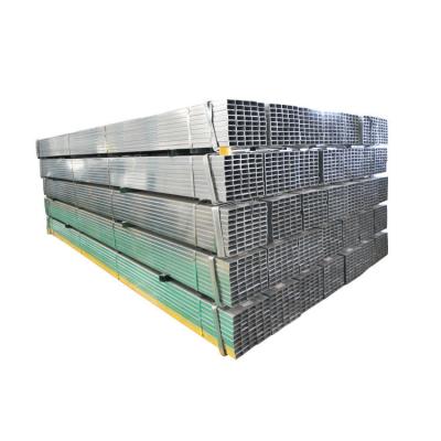 China Structure Pipe Galvanized Square Steel Pipe For Greenhouse 20x20 Galvanized Steel Tube for sale