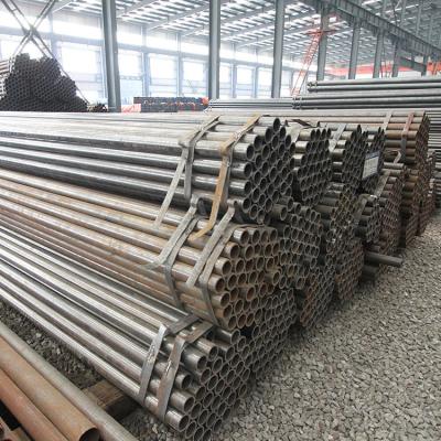 China Structural pipe astm a53 gr.b erw steel pipe welded steel round pipe ms erw steel round carton tube for sale