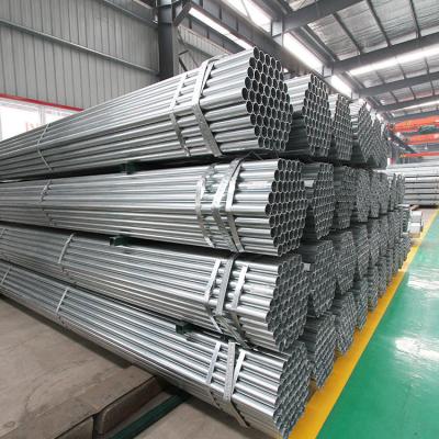 China Structure Pipe Steel Galvanized Pipes For Construction Galvanized Metal Fence Posts And Greenhouse Frame for sale