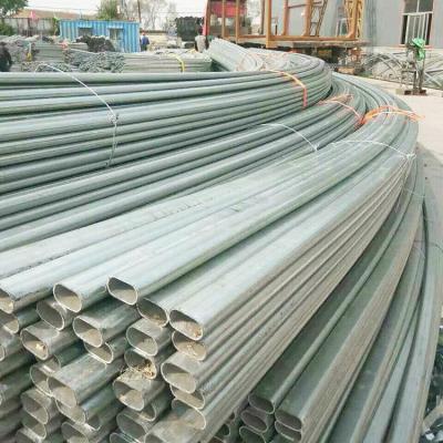 China Structure Pipe Galvanized Pipe Low Carbon Steel Oval Size Galvanized Pipes Thickness 1.5mm For Greenhouse Use for sale