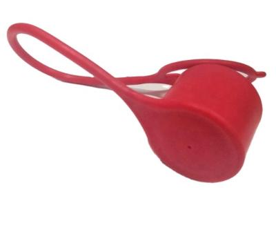 China Pad Used For 3/8 NAV Hydraulic Quick Couplers 3/8 Female And Male Red Dust Plastic Material Inch Plug for sale