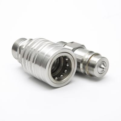 China ISO7241-1 Part A Steel Push and Pull Hydraulic Hose Fittings for Construction Vehicles for sale