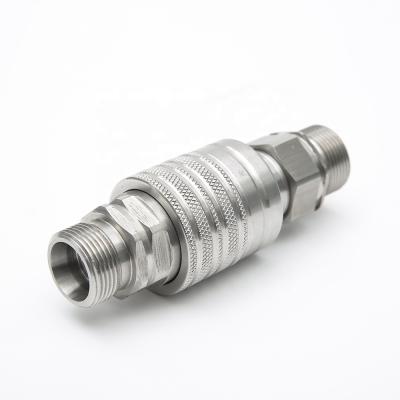 China High Quality Stainless or Carbon Steel Push & Pull Male and Female Carbon Steel 1/2 Inch IRS Hydraulic Quick Couplers for sale