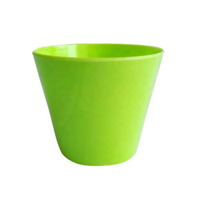 China Wholesale Cheap Home Decor Melamine Flower Pots Indoor Plant Style Modern Simple Plastic Plant Pot Flower Vase OEM Flower Pots for sale