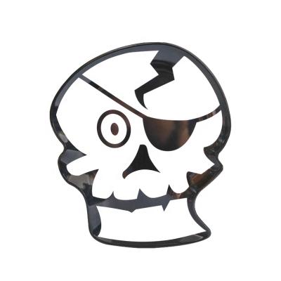 China Disposable Funny Skeleton Head Shape Customized Wholesale Melamine Halloween Dish for sale