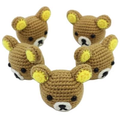 China Handmade Easy Plush Bear Key Ornaments DIY Bag Hanging Baby Toys for sale