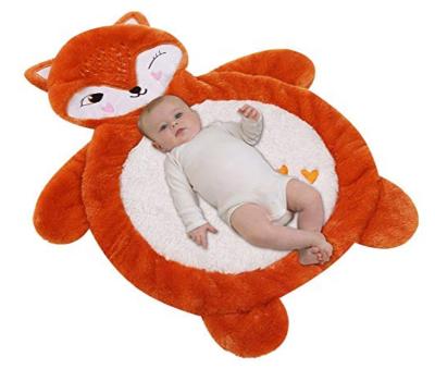 China Toy Soft Stuffed Animal Plush Fox Baby Educational Play Mat For Infants for sale