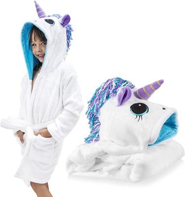 China Baby Viable Animal Bathrobe Toddler Blanket Cartoon Hooded Bath Towels for sale