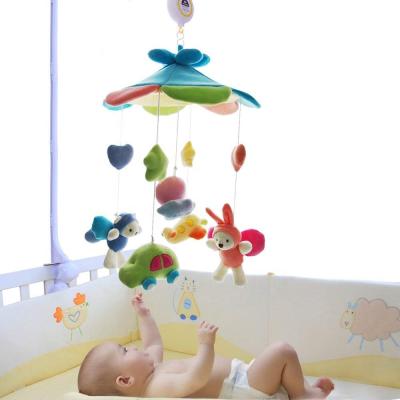 China Baby Musical Newborn Crib Mobile Plush Canopy Toys for sale