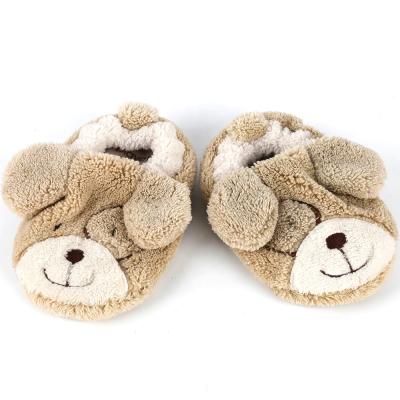 China Custom Animal Printed Kids Shoes Cute Plush Baby Shoes for sale