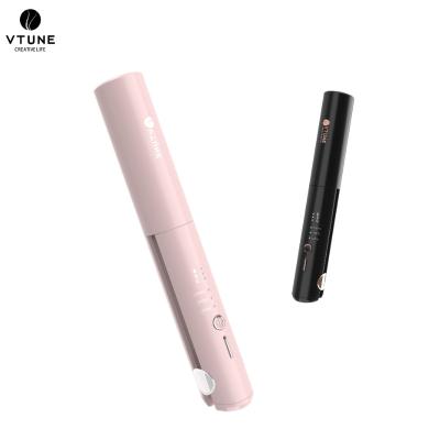 China 2022 Wholesale Household Vtune Iron Hair Straightener Hair Styling Mini Flat Irons Bling Tools Custom for sale