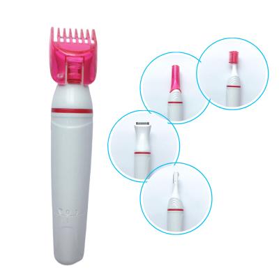 China Household Vtune Amazone New Design Nose Ear Hair Removal Tool Trimmer Hair And Battery Operated Nose Trimmer for sale